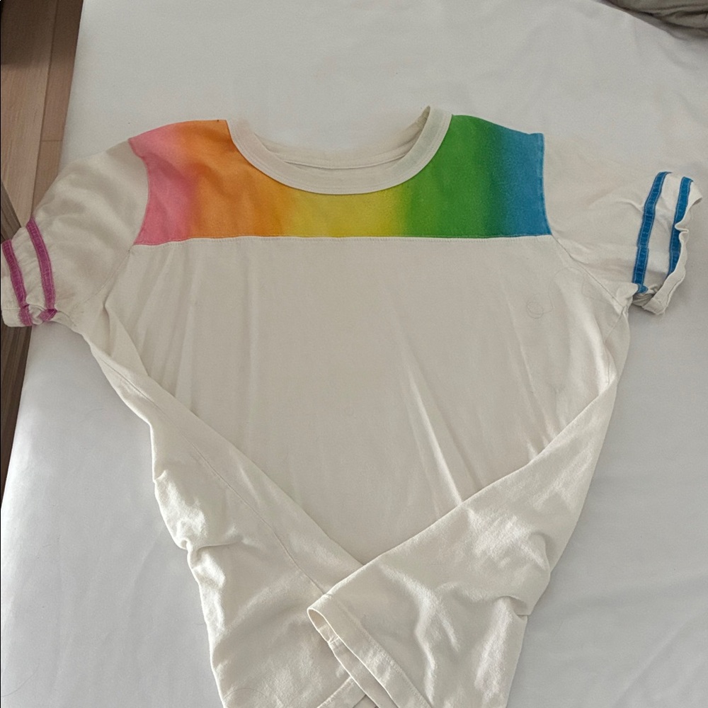 Big Bud Press Multicolor Stripe Kids Tee